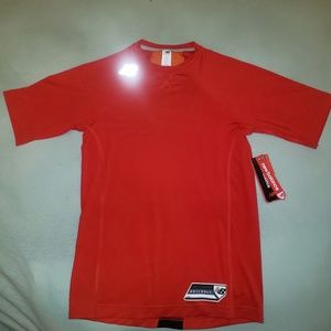 New Balance baseball stretch tee